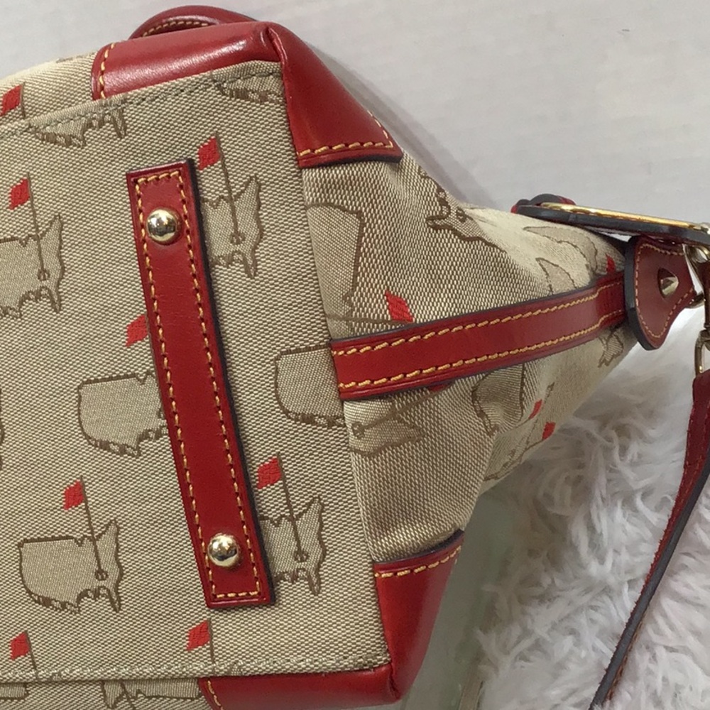Dooney & Bourke Augusta Masters Golf vintage satchel - Picture 8 of 12